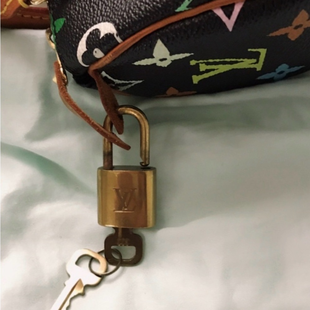 Multicolor Monogram Mini Satchel - Black - Picture 2 of 5